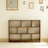  Kệ sách 3 tầng gỗ thông ngăn sole 120x20x85cm 