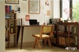  Bàn veneer chân gỗ / Bàn làm việc / Bàn ăn gia đình 120x60cm 
