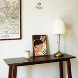  Kệ Console Gỗ Thông Tự Nhiên Fego, Bàn Trang Trí Phòng Khách, Lối Ra Vào Phong Cách Bắc Âu Hiện Đại 