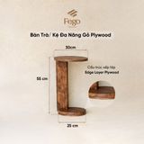  Bàn Cafe Fego Đa Năng/ Kệ Đầu Giường Plywood/ Kệ Đa Năng Sofa Phòng Khách 