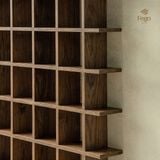  Kệ Chia Ô Trưng Bày Đồ Gốm, Ly Cốc, Lego FEGO – Kệ Gỗ Plywood Treo Tường / Để Bàn 