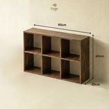  Kệ Sách Cube Chia Ô Để Sách, Đồ Gốm FEGO – Kệ Gỗ Plywood Đa Năng Trưng Bày Cửa Hàng, Phòng Khách 
