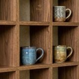  Kệ Chia Ô Trưng Bày Đồ Gốm, Ly Cốc, Lego FEGO – Kệ Gỗ Plywood Treo Tường / Để Bàn 