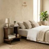  Kệ Đầu Giường 2 Tầng Gỗ Plywood - Kệ Đĩa Than Đa Năng Để Trưng Bày Phòng Khách, Decor Chụp Ảnh 