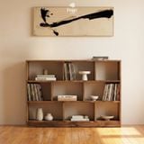  Kệ sách 3 tầng gỗ thông ngăn sole 120x20x85cm 