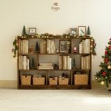  Kệ sách 3 tầng gỗ thông ngăn sole 120x20x85cm 