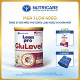  Thực phẩm dinh dưỡng y học Leanpro Glulevel 400g 