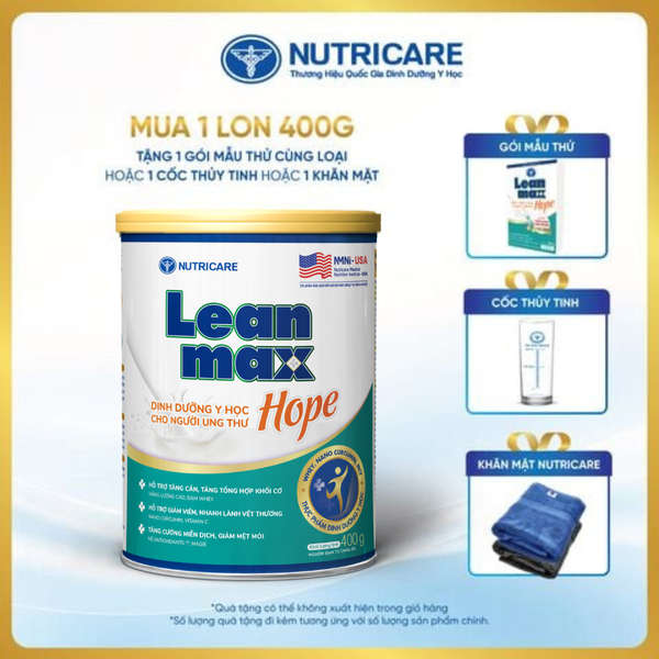  Thực phẩm dinh dưỡng y học Leanmax Hope 400g 