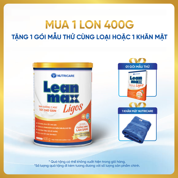  Thực phẩm dinh dưỡng y học Leanmax Ligos 400g 