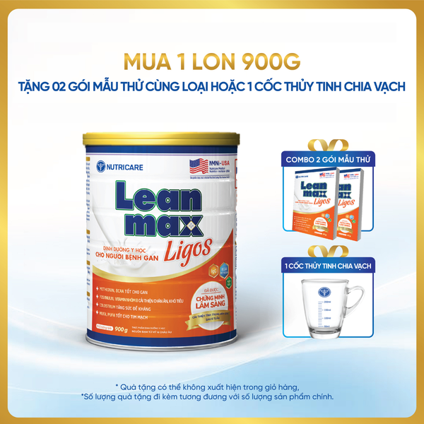  Thực phẩm dinh dưỡng y học Leanmax Ligos 900g 