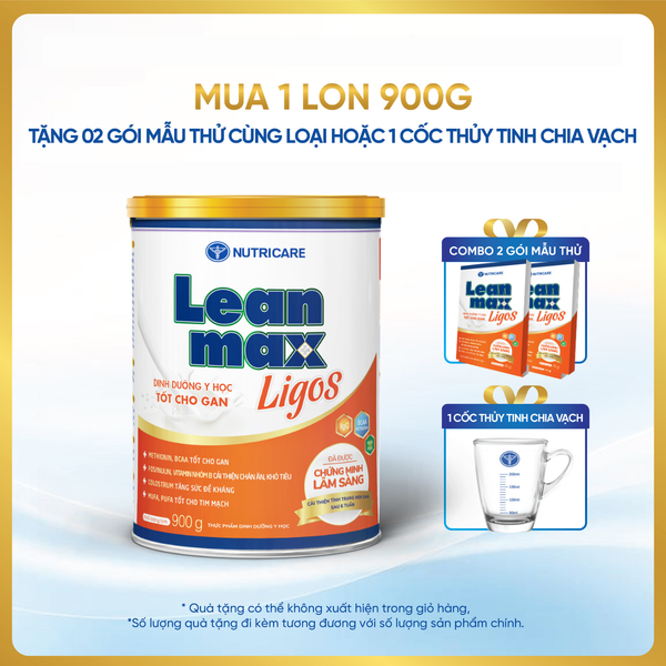  Thực phẩm dinh dưỡng y học Leanmax Ligos 900g 