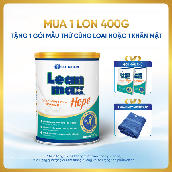  Thực phẩm dinh dưỡng y học Leanmax Hope 400g 