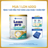  Thực phẩm bổ sung sản phẩm dinh dưỡng Leanpro Hope 400g 