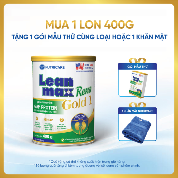  Thực phẩm bổ sung Leanmax Rena Gold 1 400g 