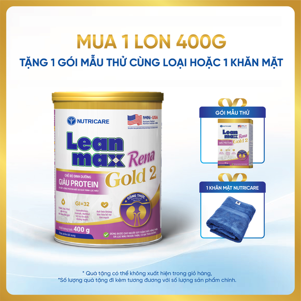  Thực phẩm bổ sung Leanmax Rena Gold 2 400g 