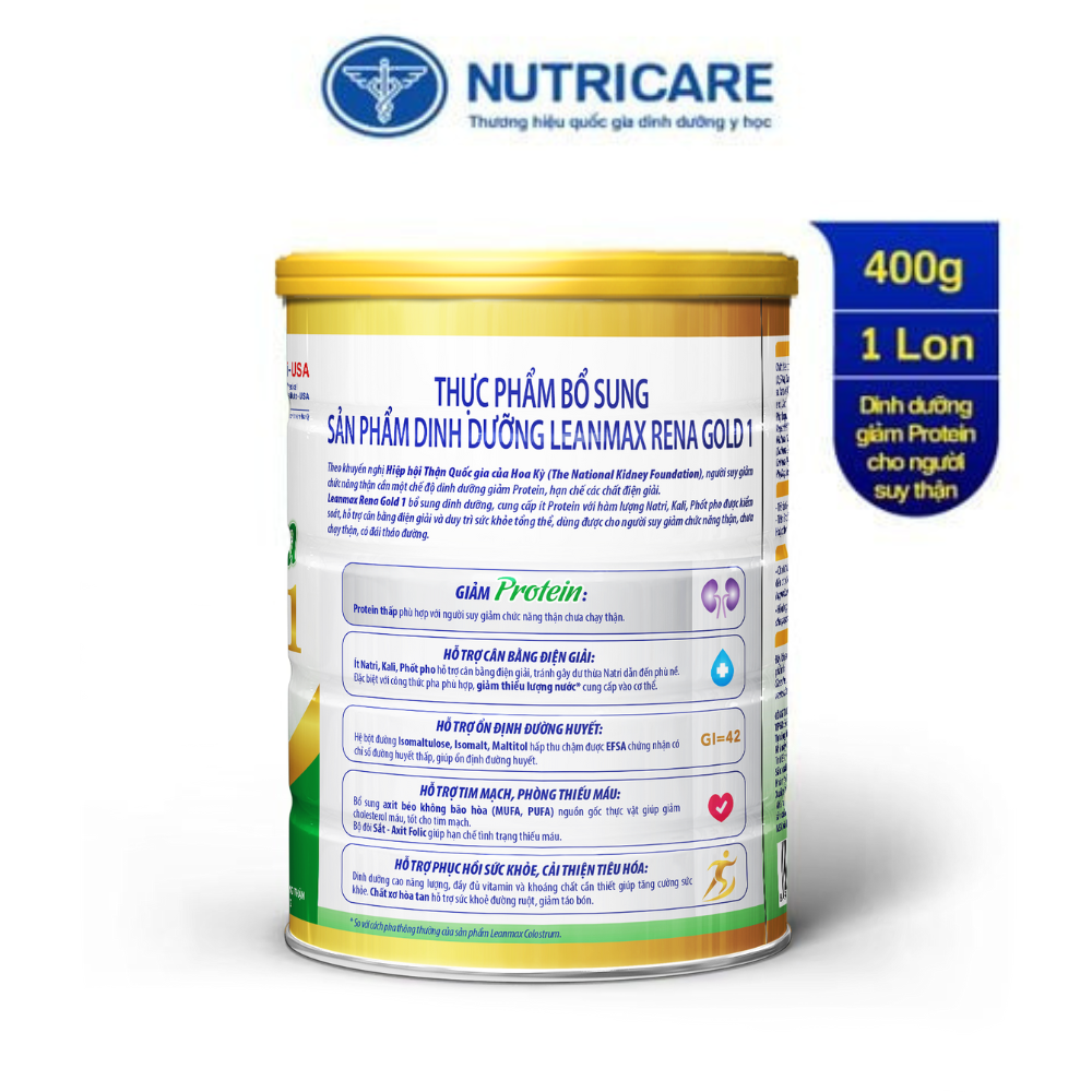  Thực phẩm bổ sung Leanmax Rena Gold 1 400g 