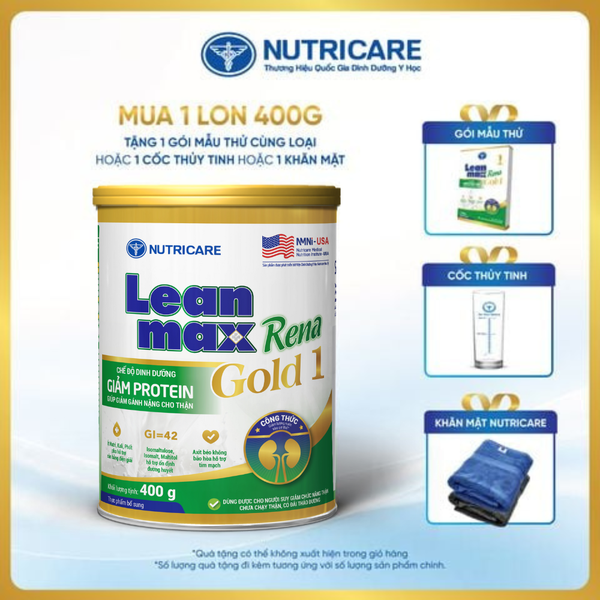  Thực phẩm bổ sung Leanmax Rena Gold 1 400g 