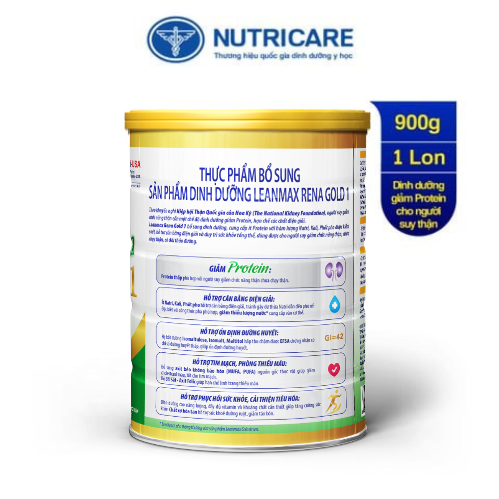  Thực phẩm bổ sung Leanmax Rena Gold 1 900g 