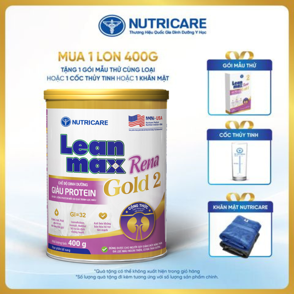 Thực phẩm bổ sung Leanmax Rena Gold 2 400g 