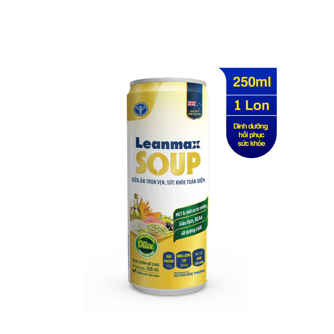  Lốc Leanmax Soup (8 lon x 250ml) 