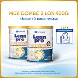  Combo 02 lon thực phẩm bổ sung sản phẩm dinh dưỡng Leanpro Thyro 900g 