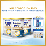  Combo 03 lon thực phẩm dinh dưỡng y học Leanpro Thyro 900g 