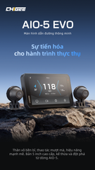 Màn hình dẫn đường Apple Carplay cho xe PKL Chigee AIO-5 EVO