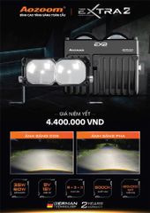 Đèn trợ sáng bi cầu Aozoom EXTRA 2 LED (EX2)