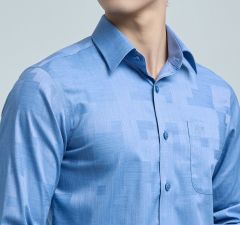  Áo Sơ Mi Nam Dài Tay Belluni Vải Sợi Sồi Thoáng Khí Ít Nhăn - ABD.PMS.BE 223 