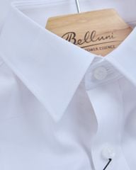  Áo Sơ Mi Trắng Nam Ngắn Tay Belluni Cao Cấp Sang Trọng Lịch Lãm - ABN.MMS.BE 314 