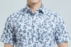  Áo Sơ Mi Nam Ngắn Tay Sơ Mi Thun Belluni Cao Cấp Mềm Mại Chống Nhăn - ABN.PS.BE 324 