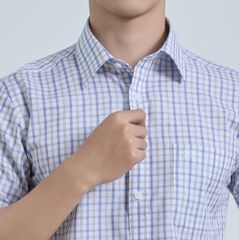  Áo Sơ Mi Nam Ngắn Tay Belluni Cotton Luxury Mềm Mại Thoáng Mát - ANL.CM.BE 11 
