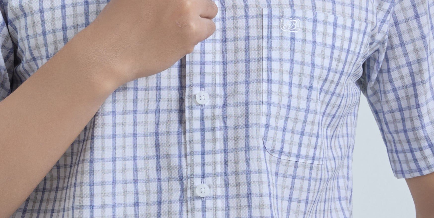  Áo Sơ Mi Nam Ngắn Tay Belluni Cotton Luxury Mềm Mại Thoáng Mát - ANL.CM.BE 11 