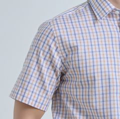  Áo Sơ Mi Nam Ngắn Tay Belluni Cotton Luxury Mềm Mại Thoáng Mát - ANL.CM.BE 11 