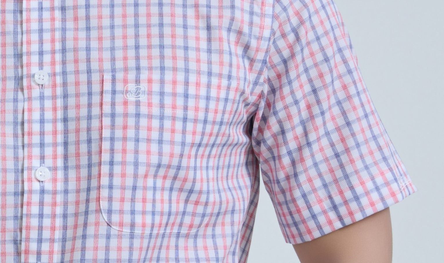  Áo Sơ Mi Nam Ngắn Tay Belluni Cotton Luxury Mềm Mại Thoáng Mát - ANL.CM.BE 11 