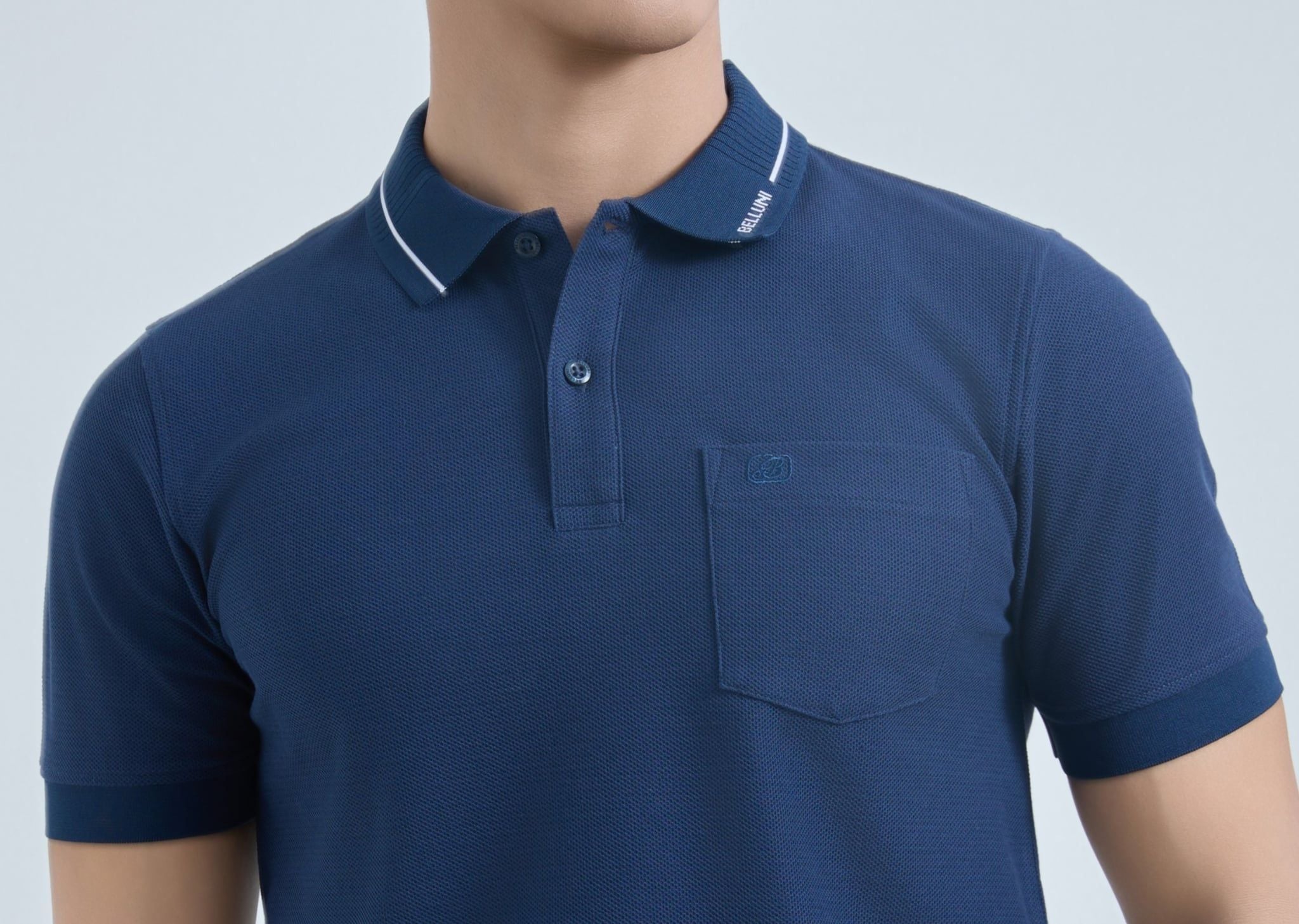  Áo Thun Polo Nam Belluni Cotton Cao Cấp Mềm Mại Thoải Mái Vận Động - AT.CP.BE 112 