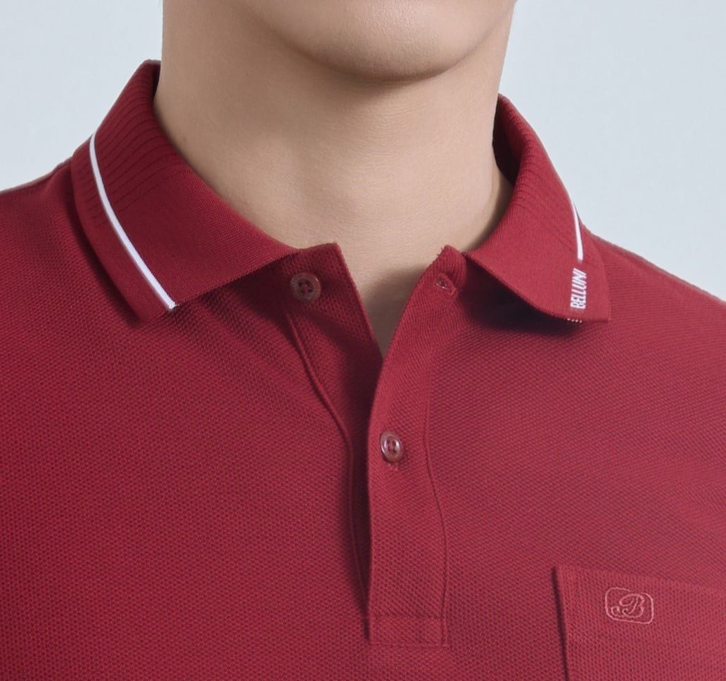  Áo Thun Polo Nam Belluni Cotton Cao Cấp Mềm Mại Thoải Mái Vận Động - AT.CP.BE 112 