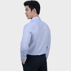  Áo Sơ Mi Nam Dài Tay - Sơ Mi Nam Cao Cấp Belluni Họa Tiết Caro, Thoáng Khí, Mềm Mịn ABD.PM.BE 241 