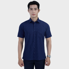  Áo sơ mi nam ngắn tay cao cấp BELLUNI vải sợi tre - ABN.BP.BE 311 
