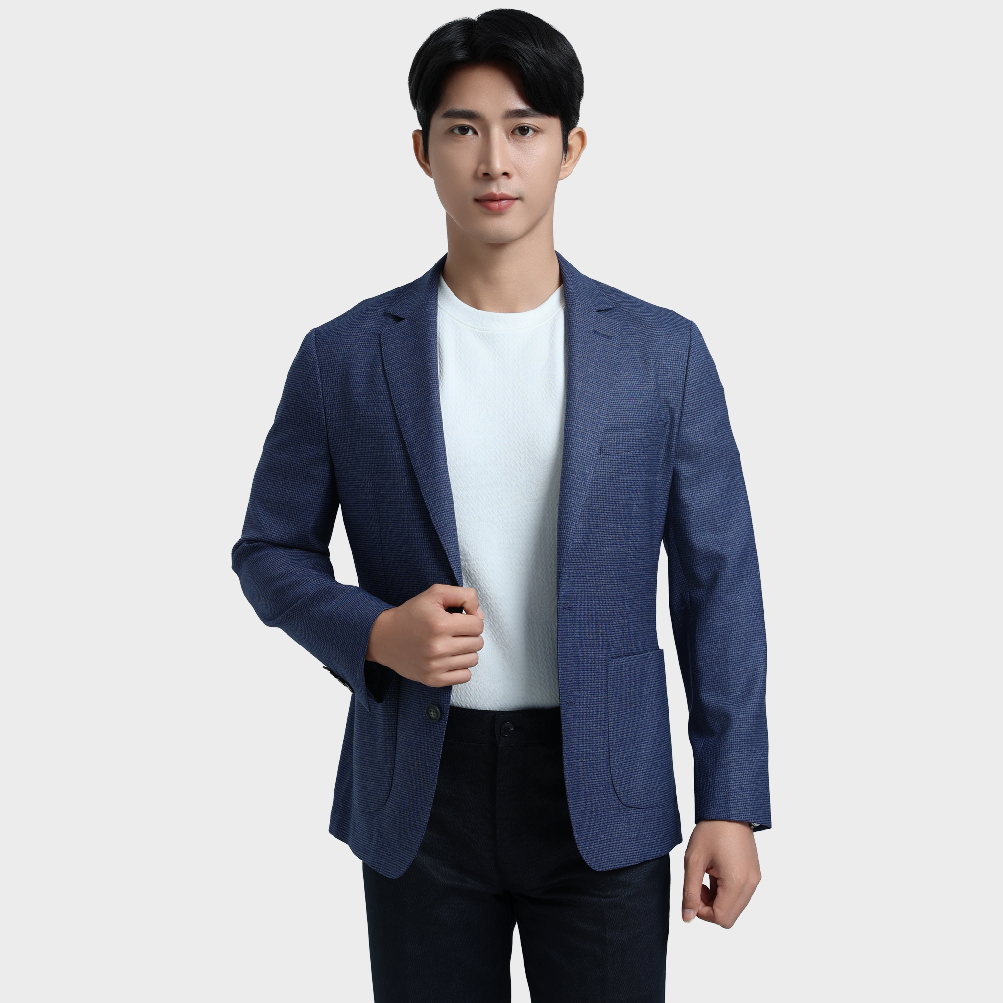  Vest Denim công sở hàng hiệu Belluni  - Vest.VBZ.WCL.BE 1 