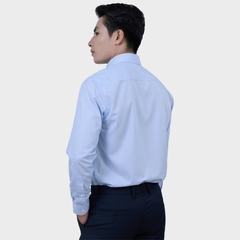  Áo Sơ Mi Chấm Bi Nam Tay Dài Vải Sợi Tre Mềm Mại Chống UV - ABD.BPS.BE 248 