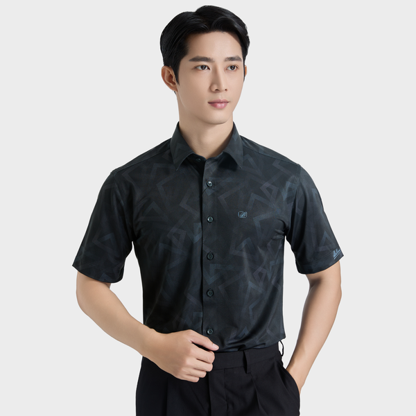  Áo sơ mi KNIT (sơ mi thun) ngắn tay BELLUNI - ABN.PS.BE 345 