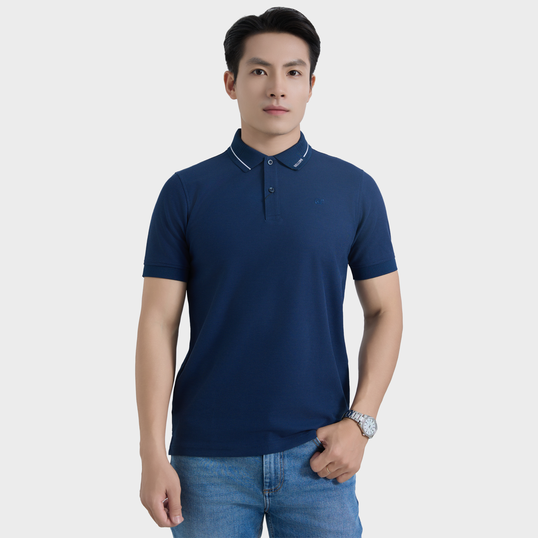  Áo thun nam Polo BELLUNI sợi tổng hợp cao cấp - AT.CP.BE 113 