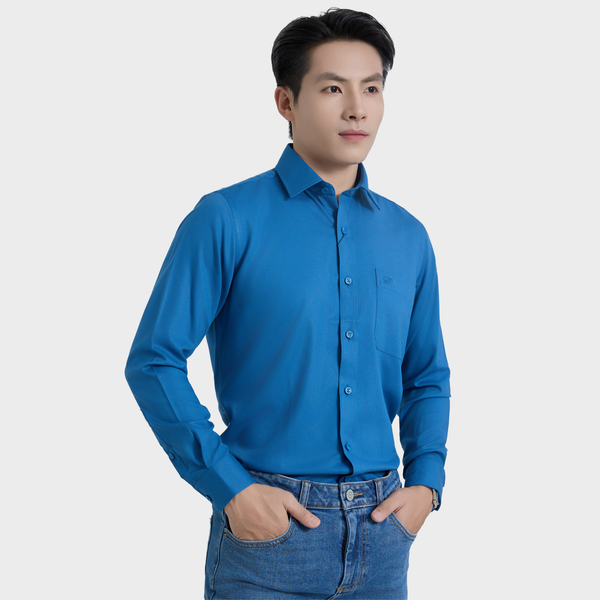  Áo sơ mi nam dài tay cao cấp vải sợi tre - ABD.BPS.BE 201 
