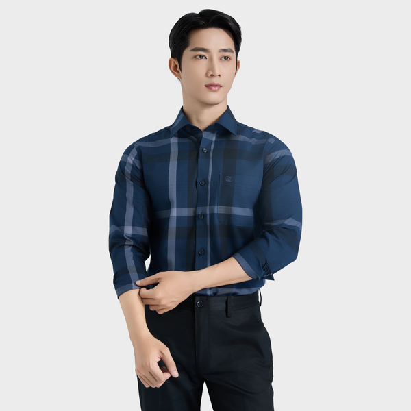  Áo sơ mi nam dài tay cao cấp BELLUNI vải sợi tre  ABD.BPS.BE 230 