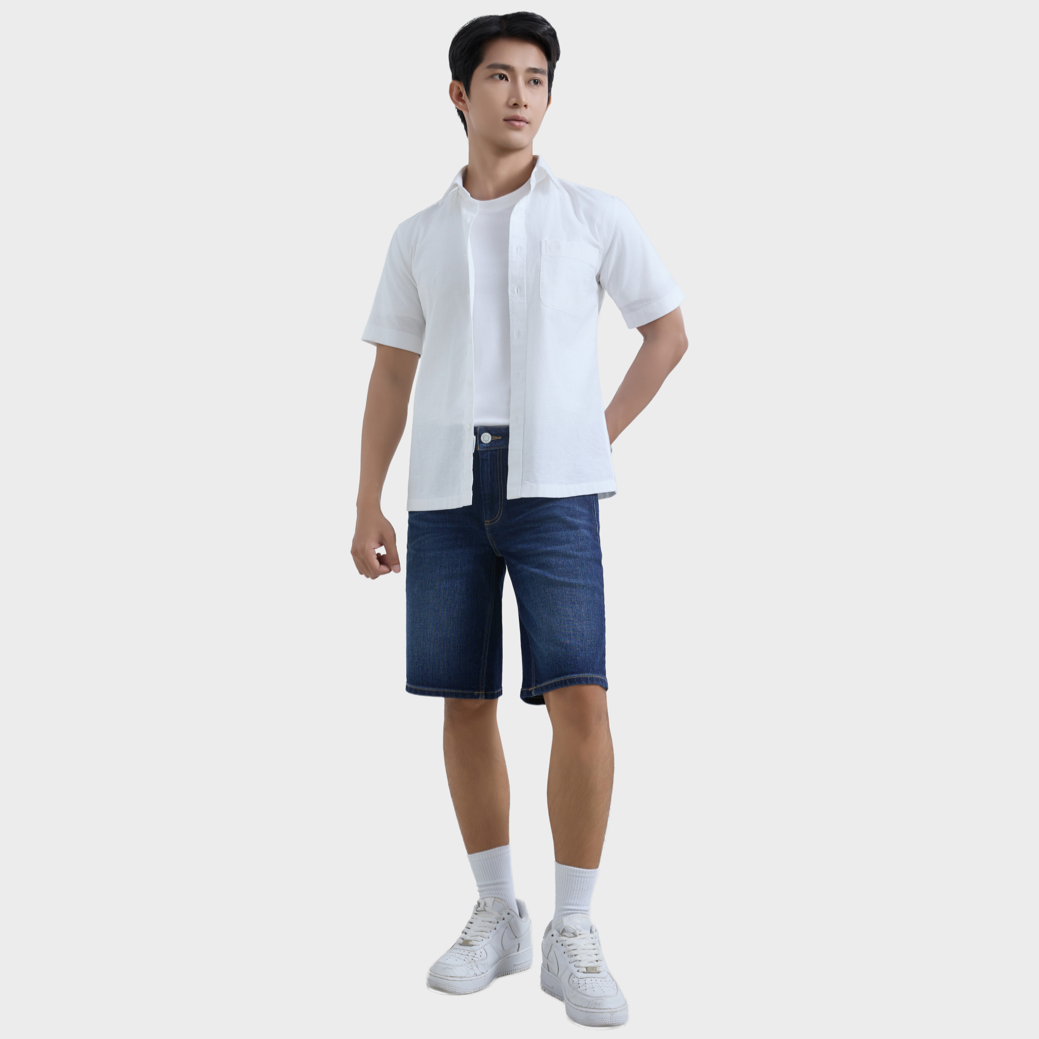  Quần Jean ngắn nam cao cấp Belluni - QJS.CS.BE 1 