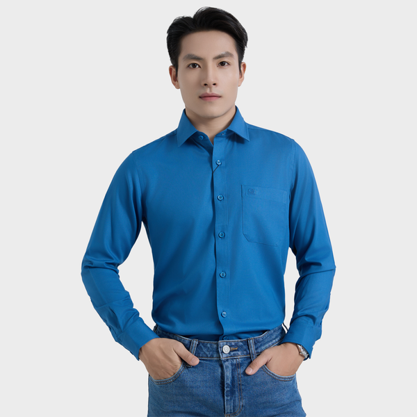  Áo sơ mi nam dài tay cao cấp vải sợi tre - ABD.BPS.BE 201 