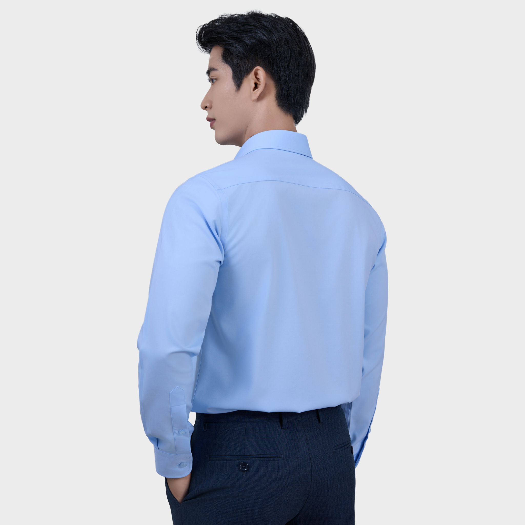  Áo Sơ Mi Nam Dài Tay - Sơ Mi Nam Cao Cấp Belluni Thoáng Khí, Co Giãn Tốt, Kháng Khuẩn ABD.PMS.BE 238 