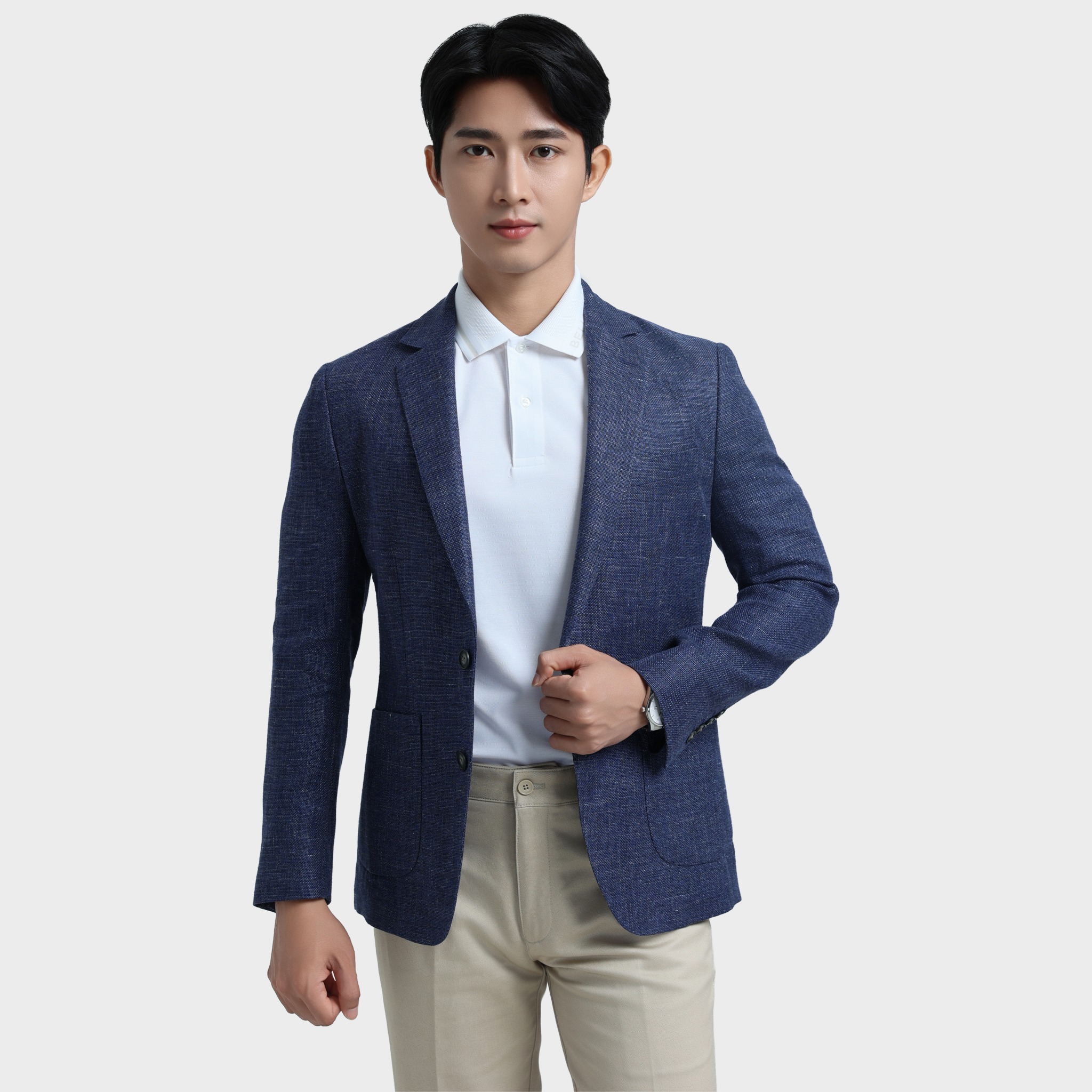  Vest Denim công sở hàng hiệu Belluni  - Vest.VBZ.WCL.BE 1 