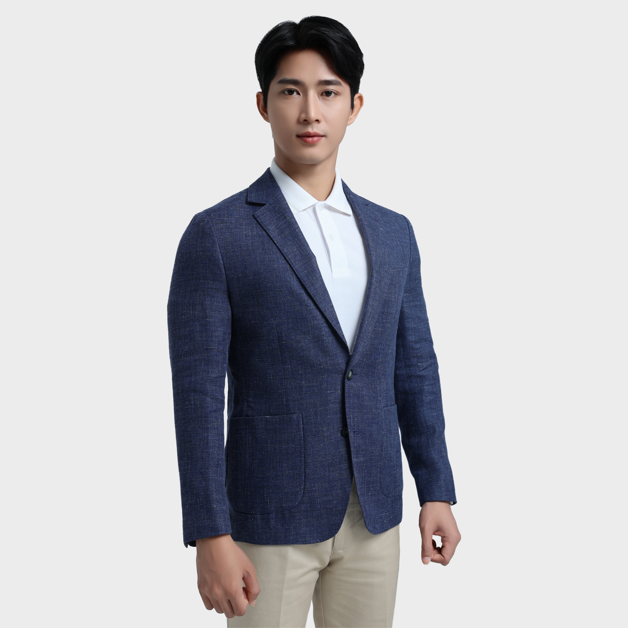  Vest Denim công sở hàng hiệu Belluni  - Vest.VBZ.WCL.BE 1 